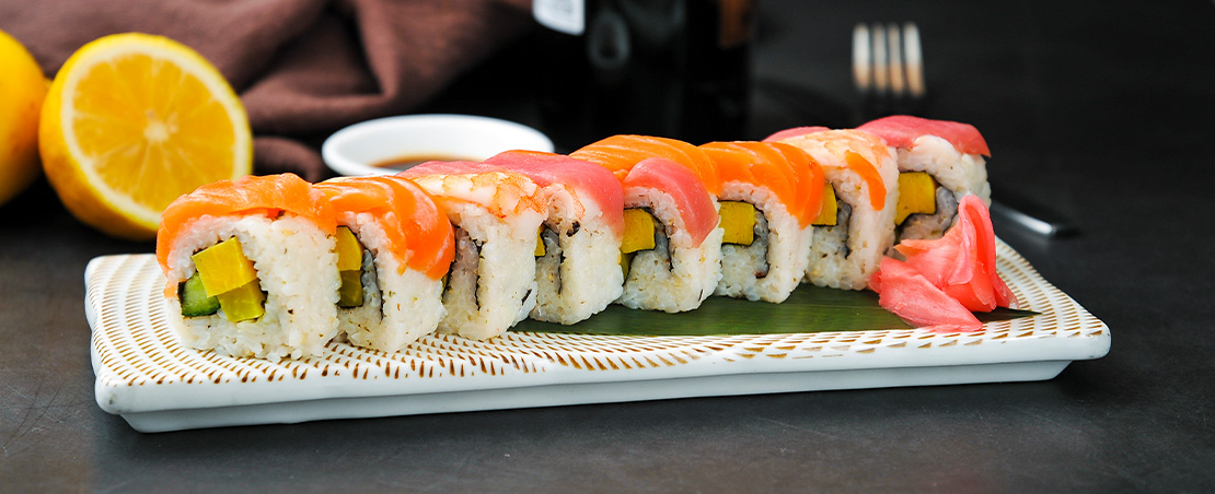 sushi nigiri de gamba