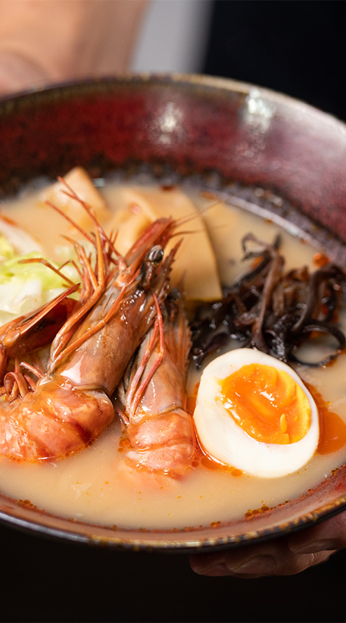 sushi japonés de pulpo bebé