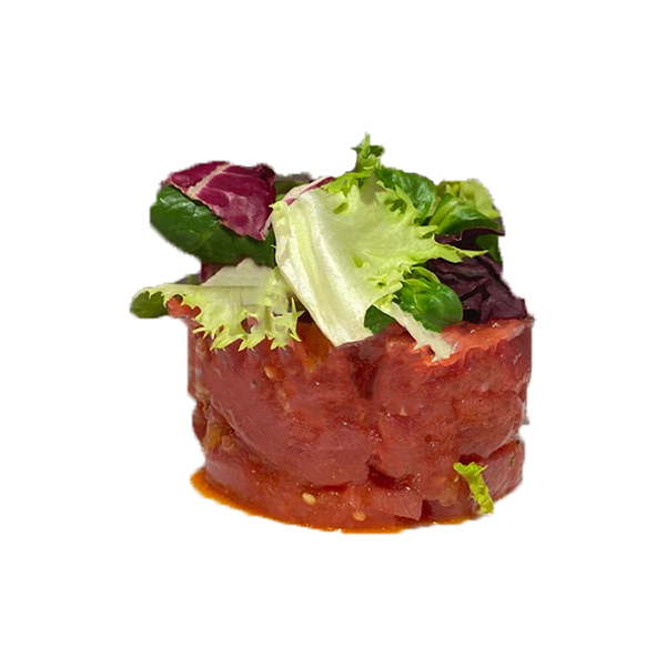 Tartar de atún picante